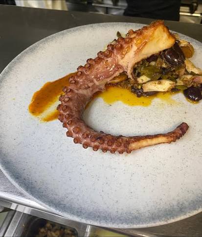 The Fig Tree Restaurant signature dishes Escargot
Grilled Octopus
Elk Chop